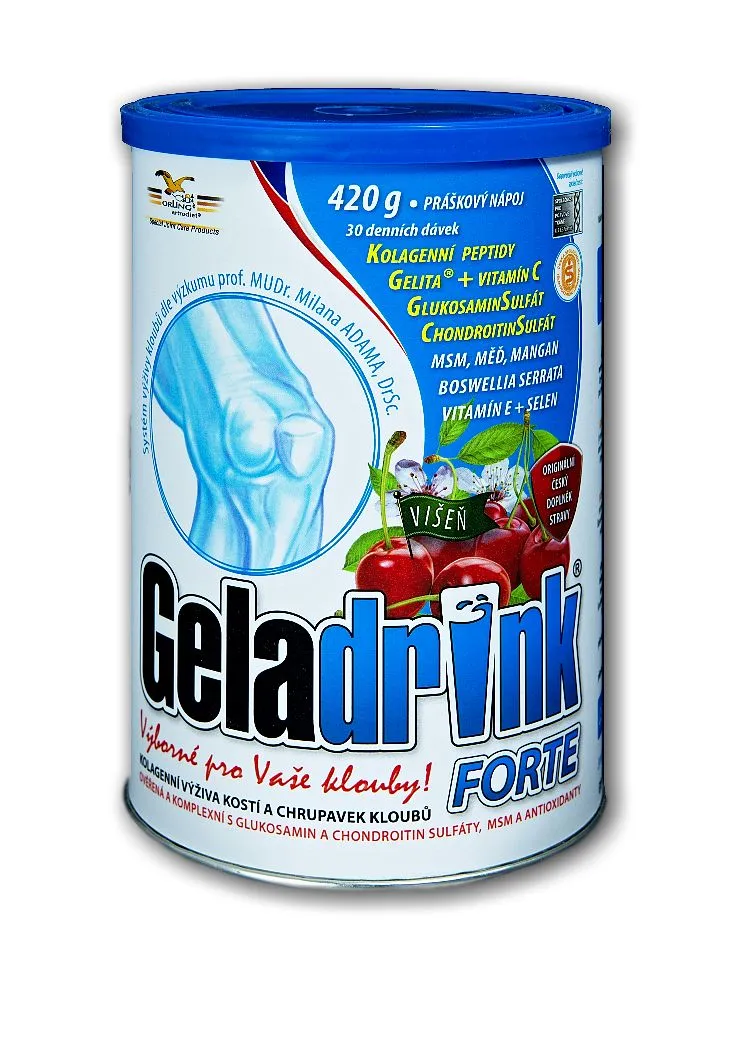 Geladrink Forte višeň nápoj 420 g