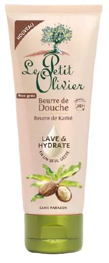 Le Petit Olivier Bambucké máslo hydratační sprchové máslo 200 g