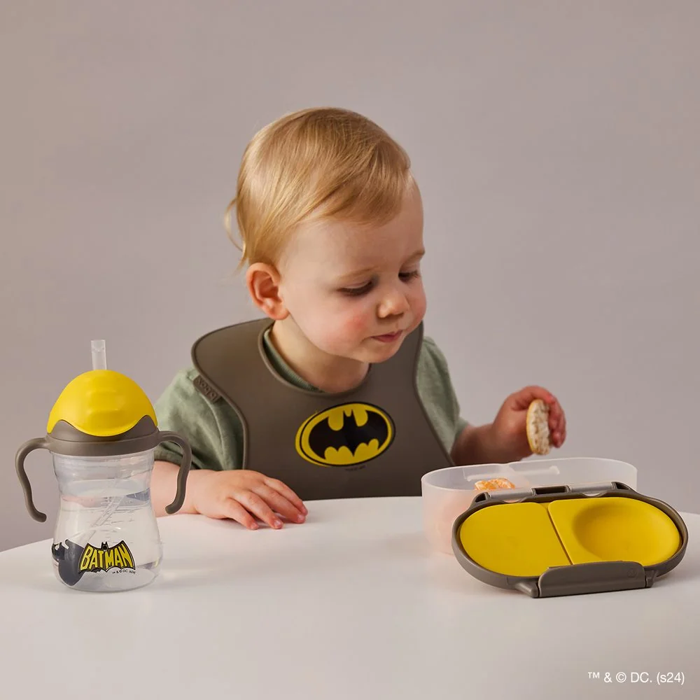 B.BOX Hrneček s brčkem 240 ml - Batman