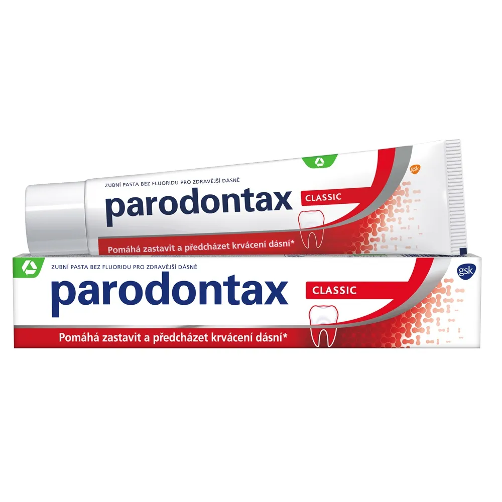 Parodontax Classic bez fluoridu zubní pasta 75 ml