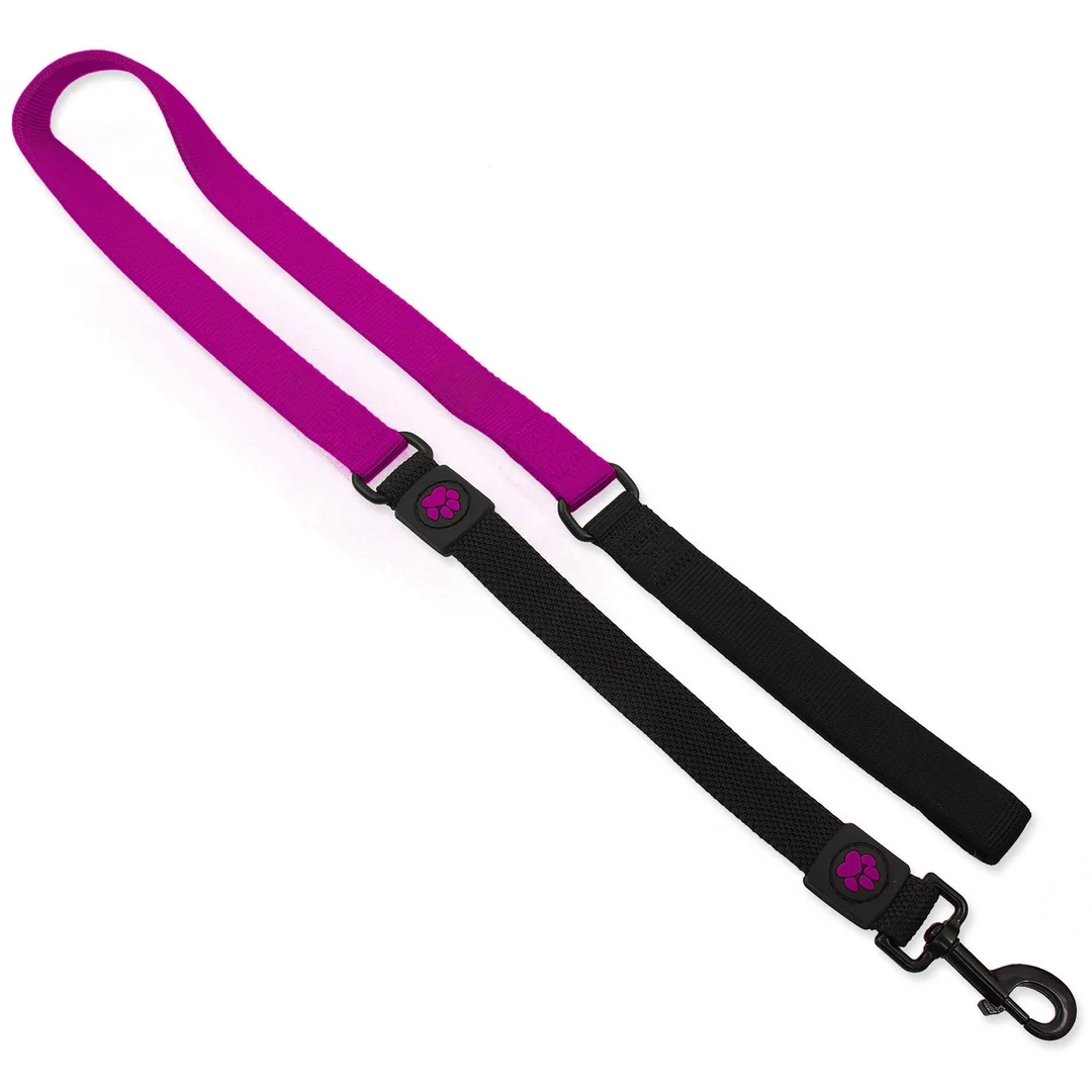 Active Dog Vodítko Bungee Neoprene L růžové 2,5x120cm
