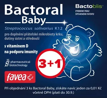 Bactoral Baby 3+1 (září 2023)