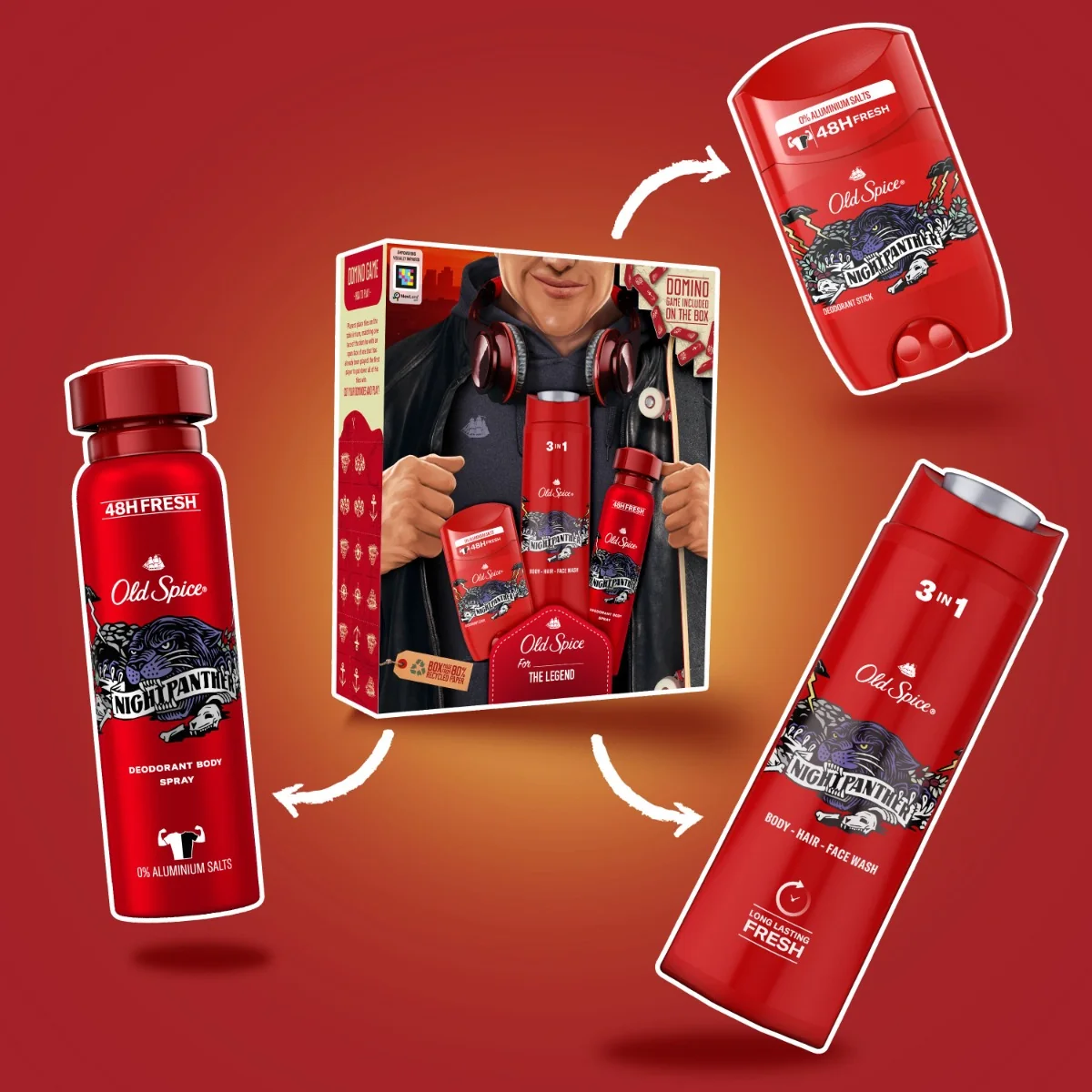 Old Spice NightPanther vánoční dárková sada