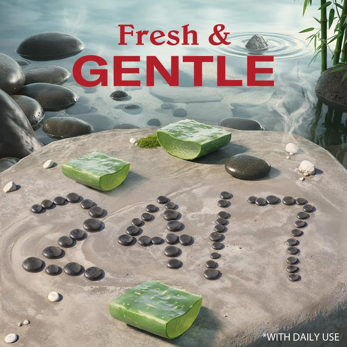 Old Spice Gentle Man's Aloe + Rain tuhý deodorant 50 ml
