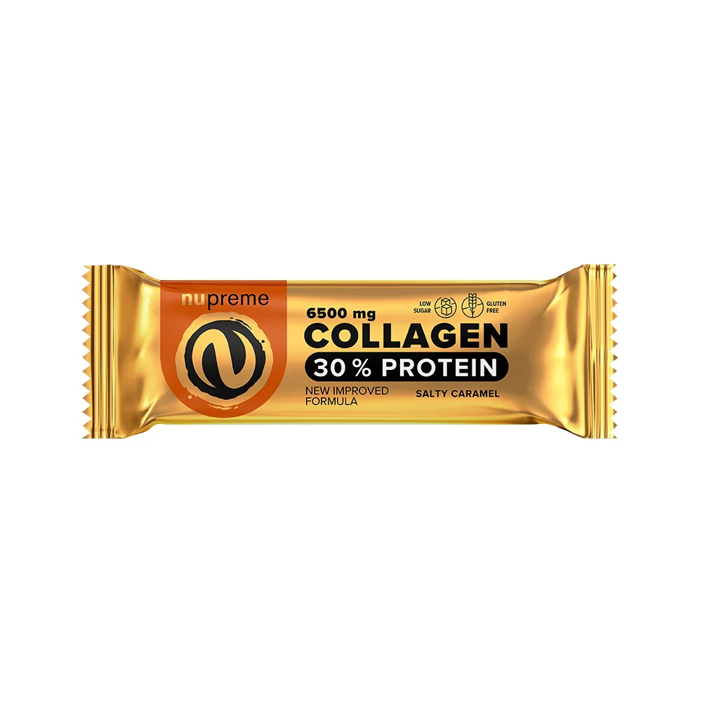 Nupreme Protein & Collagen slaný karamel tyčinka 50 g
