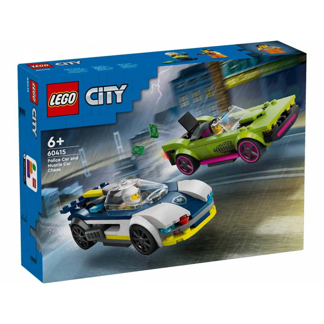 LEGO® City 60415 Honička policejního auta a sporťáku