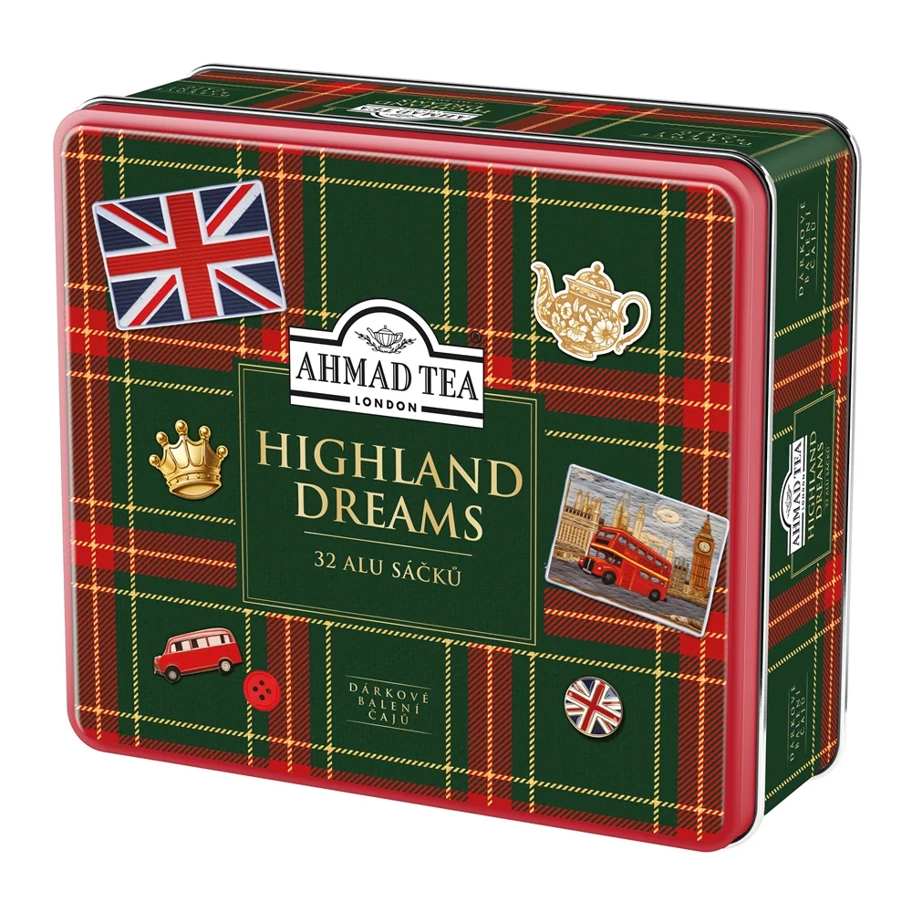 Ahmad Tea Highland Dreams kolekce čajů 32 sáčků