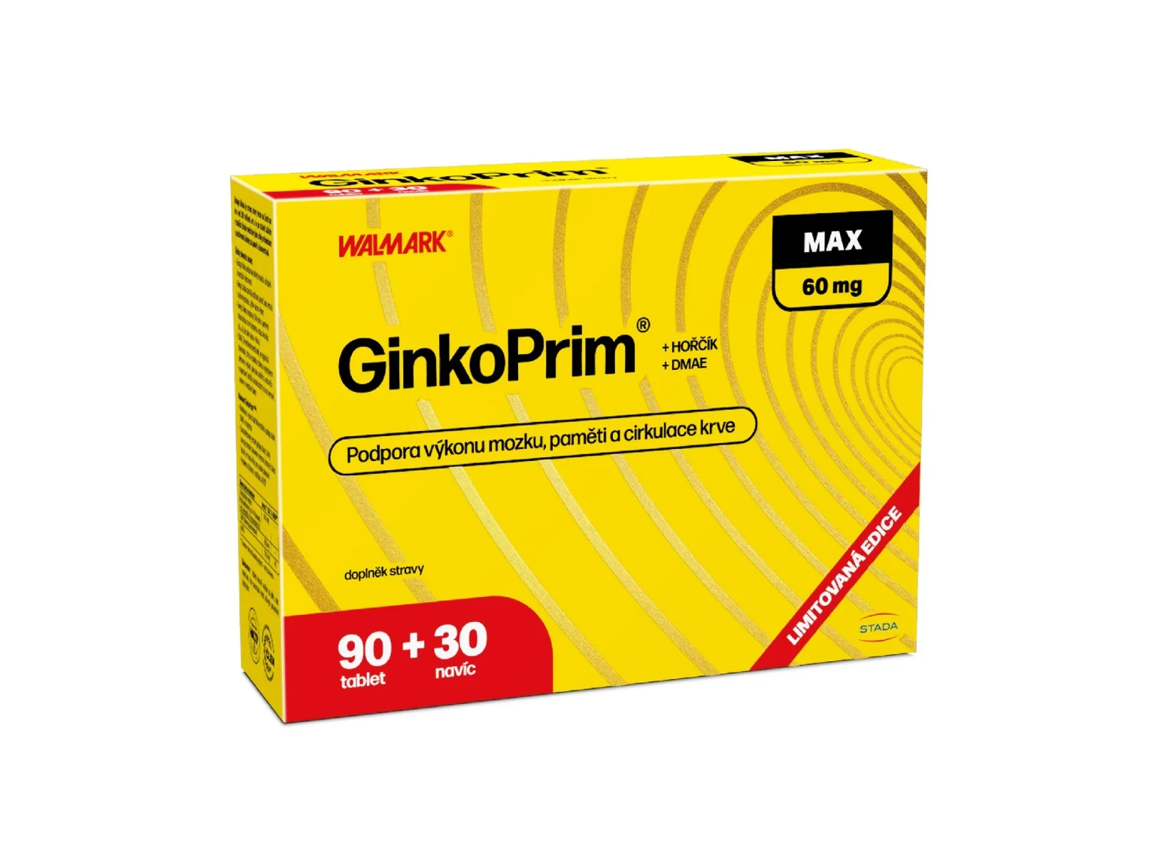 Walmark GinkoPrim MAX 90+30 tablet navíc
