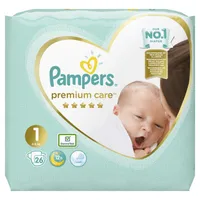 Pampers Premium Care vel. 1 Newborn 2-5 kg