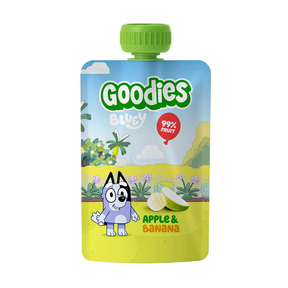 Goodies Bluey Jablko a banán kapsička 100 g