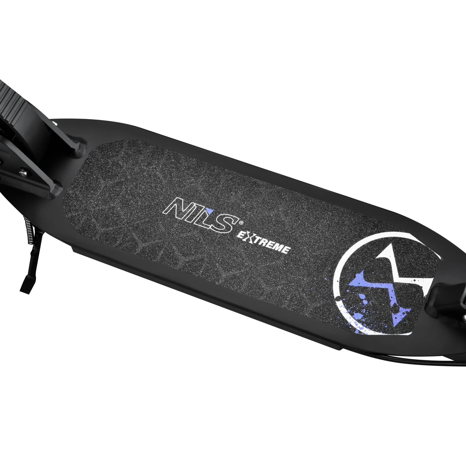 NILS EXTREME Koloběžka HM124T s kotoučovou brzdou fialová