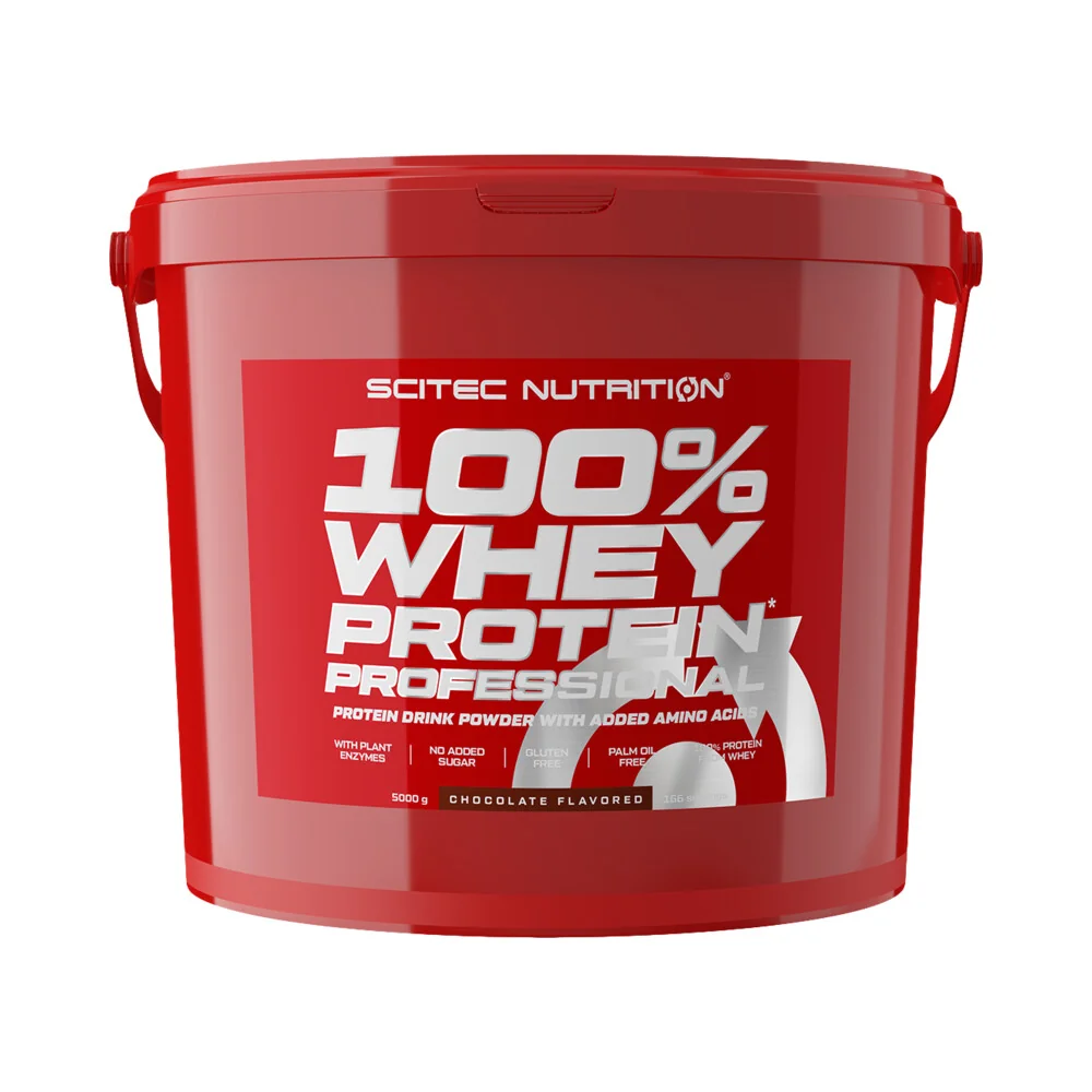Scitec Nutrition 100% Whey Protein Professional 4000g - čokoláda, lískový oříšek