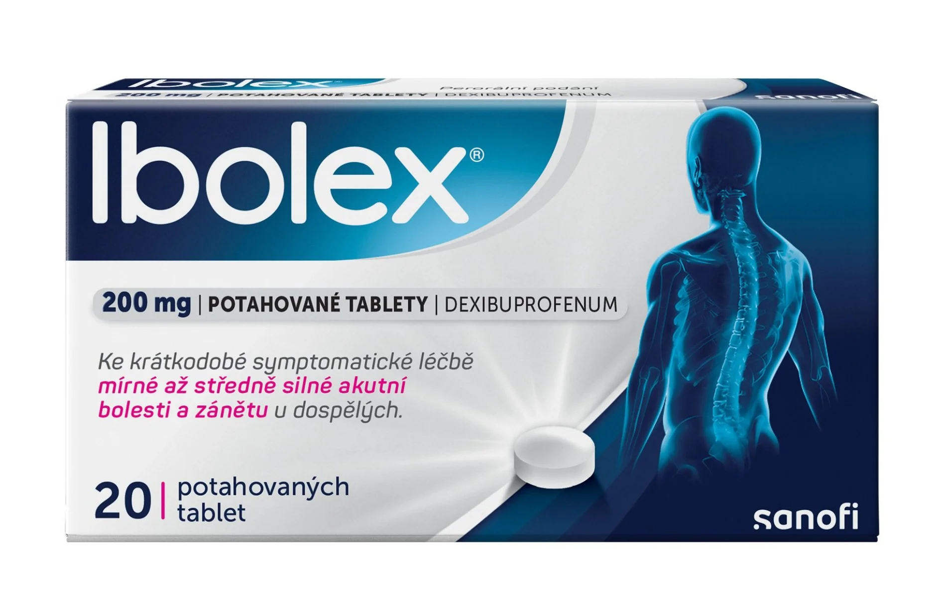 Ibolex 200 mg 20 tablet