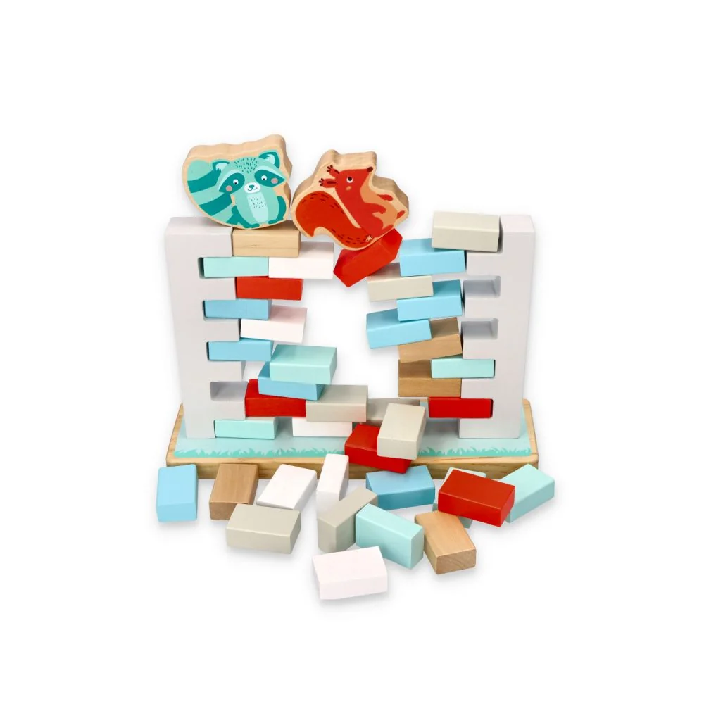 Adam Toys Dřevěná balanční hra - Zeď