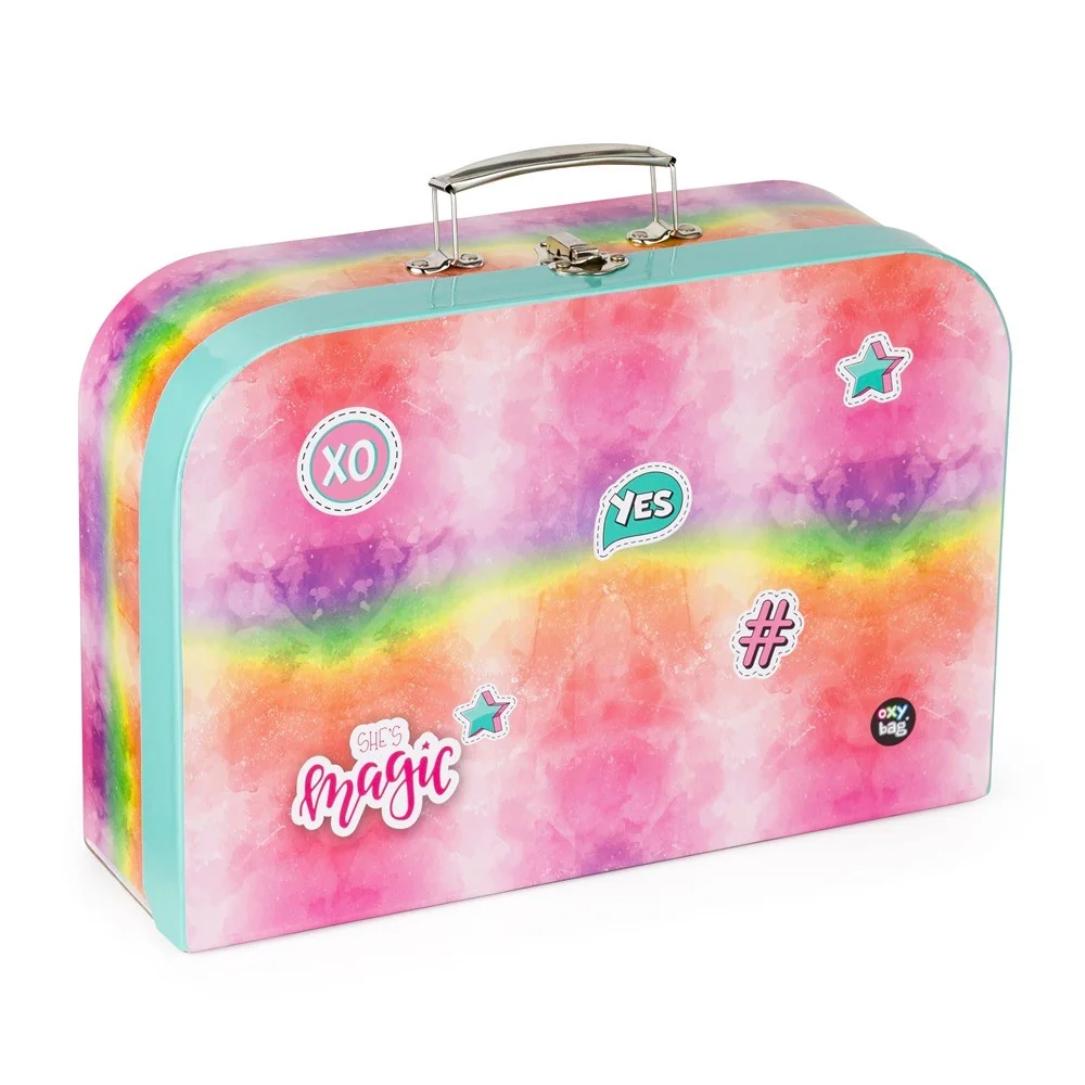 Oxybag Kufřík na výtvarku Magic, 34 cm, lamino