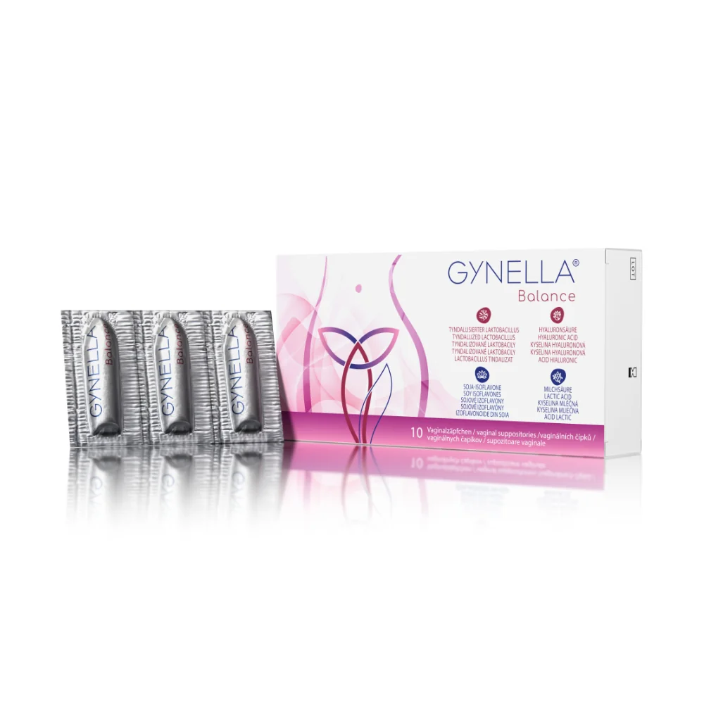 GYNELLA Balance 10 vaginálních čípků