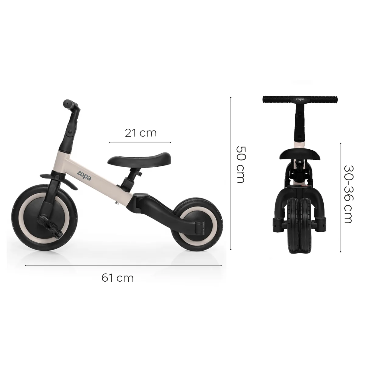 Zopa Tříkolka Easy, Boss Grey 4