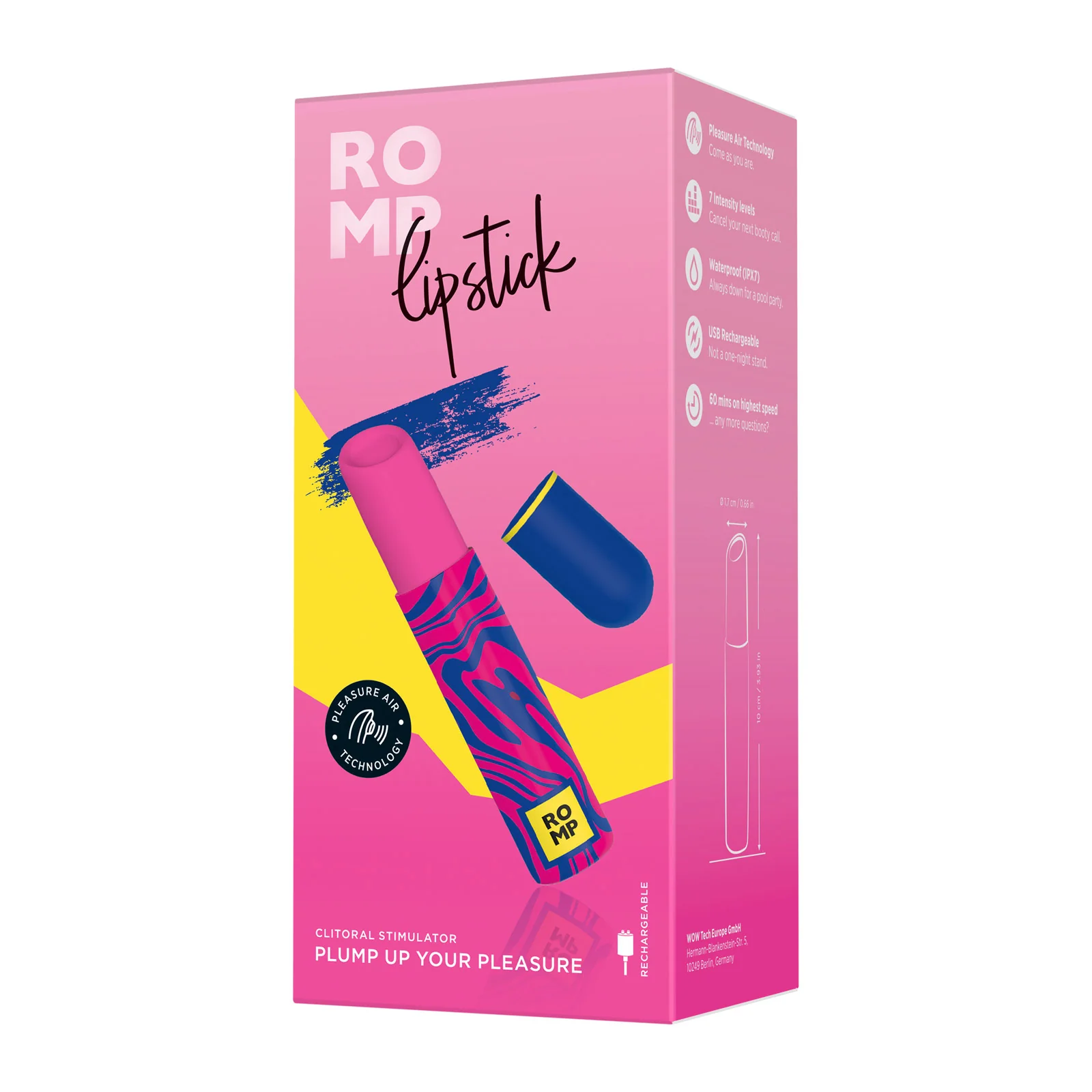 ROMP Stimulátor klitorisu - Lipstick