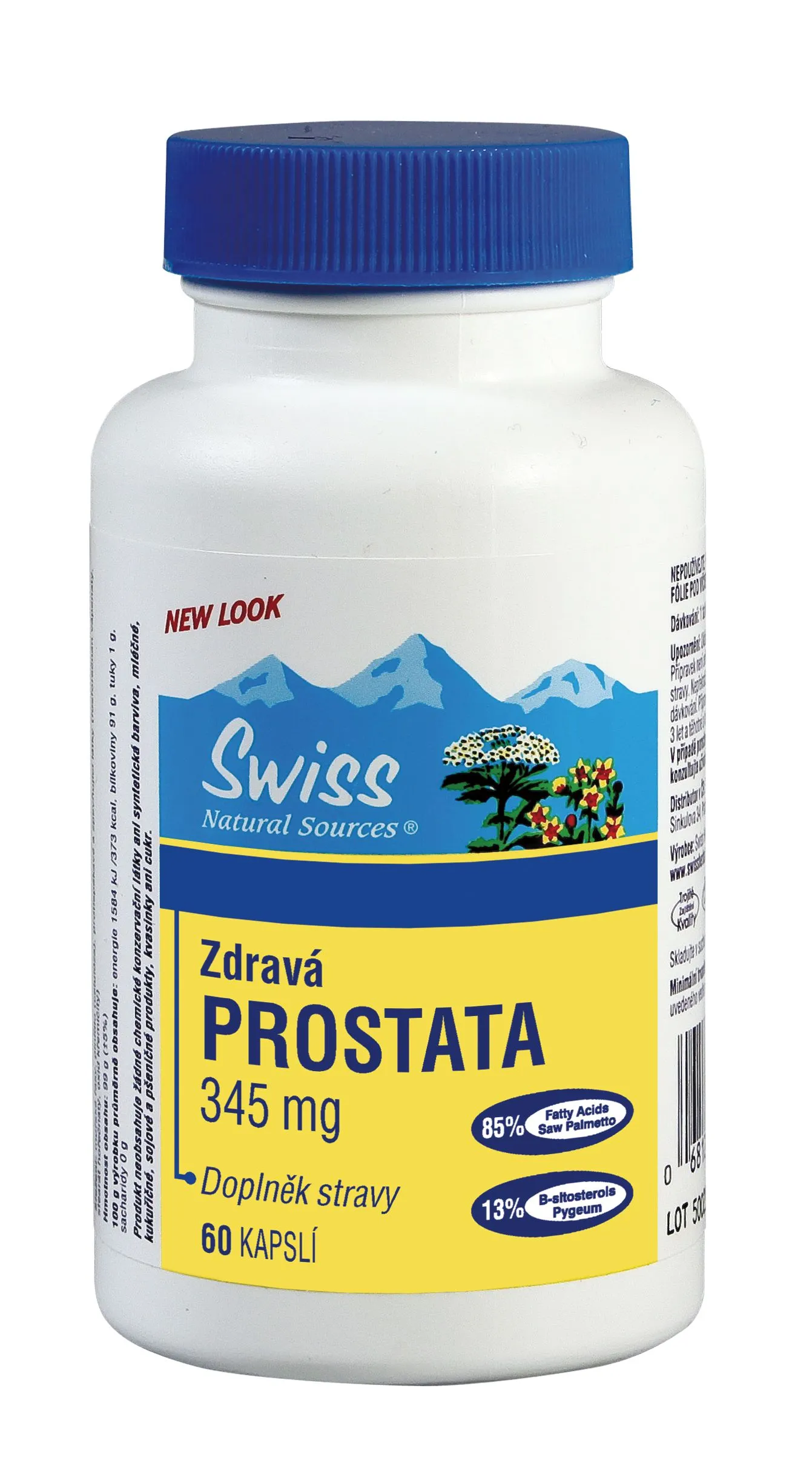 Swiss Zdravá PROSTATA 345 mg 60 kapslí