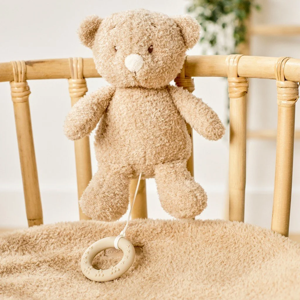 Nattou Hračka plyšová hudební Teddy medvídek 24 cm, 0m+
