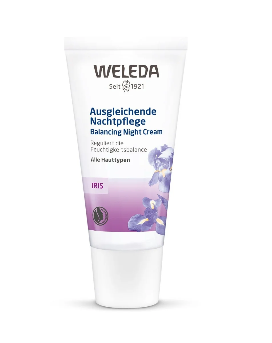 Weleda Kosatcový vyrovnávací noční krém 30 ml