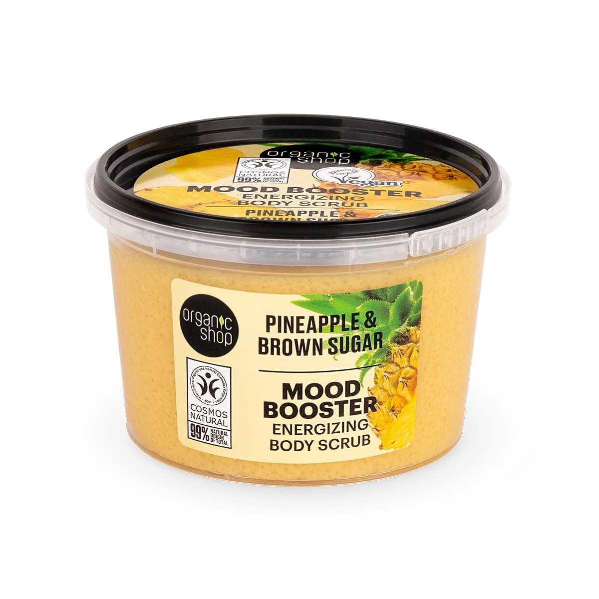 Organic Shop Tělový peeling Ananas a hnědý cukr 250 ml