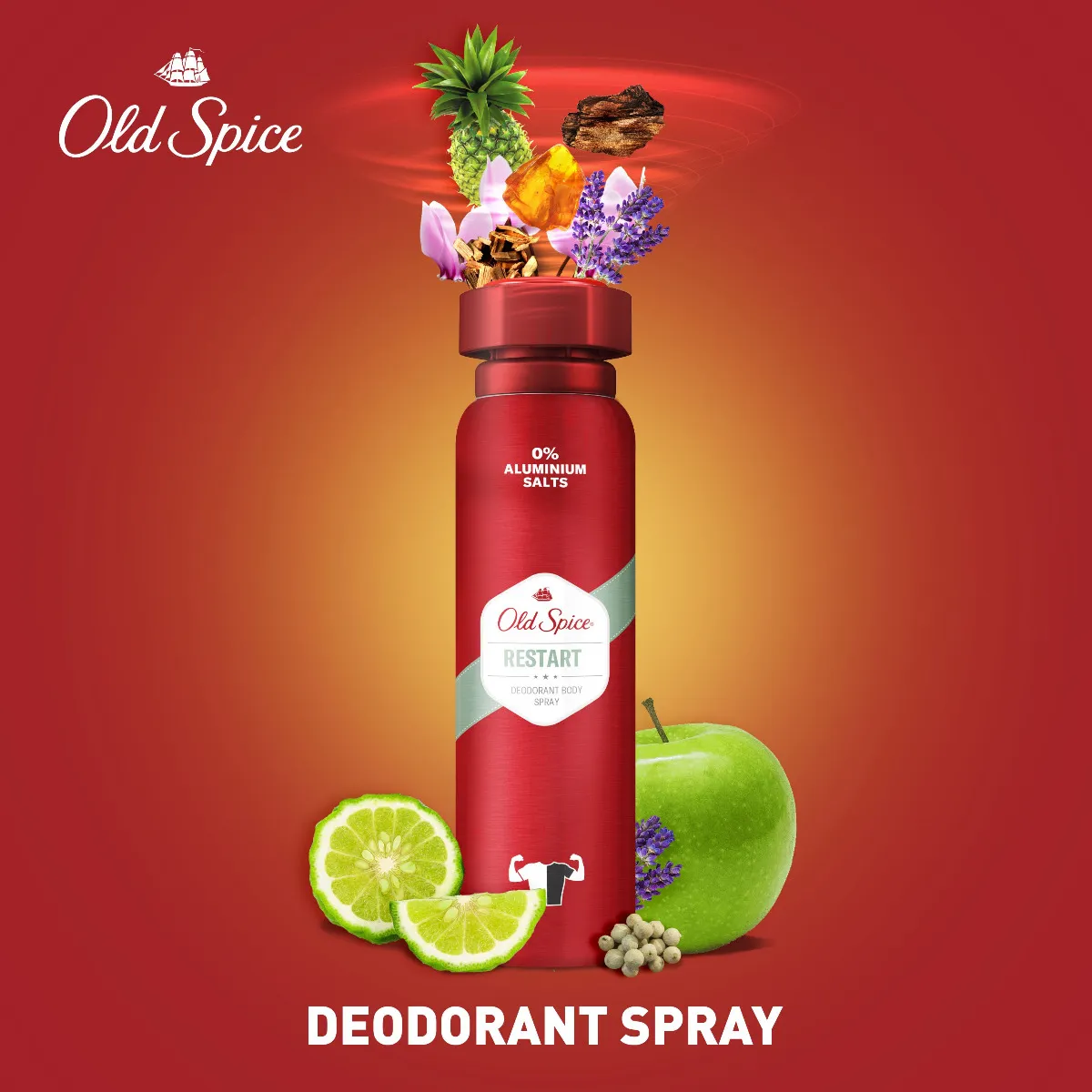 Old Spice Restart Pánský deodorant ve spreji 150 ml