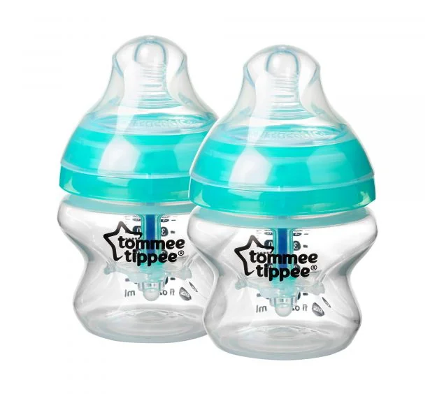 Tommee Tippee Kojenecká lahev ADVANCED ANTI-COLIC pomalý průtok 0m+ 150 ml 2 ks