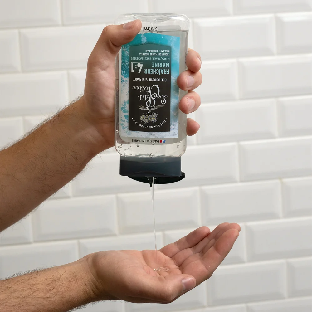 Le Petit Olivier For Men Sprchový gel 4v1 Marine Freshness 250 ml