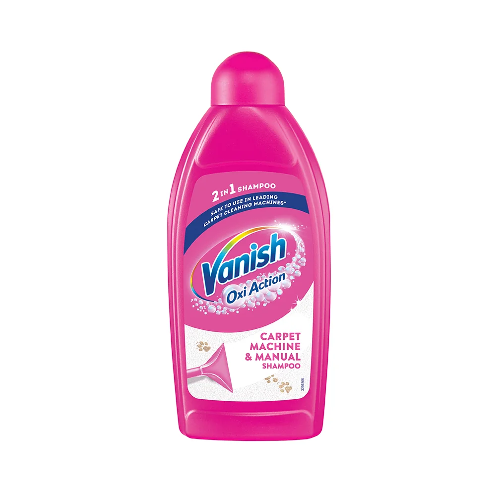 Vanish Oxi Action Šampon na ruční čištění koberců Lemon 500 ml