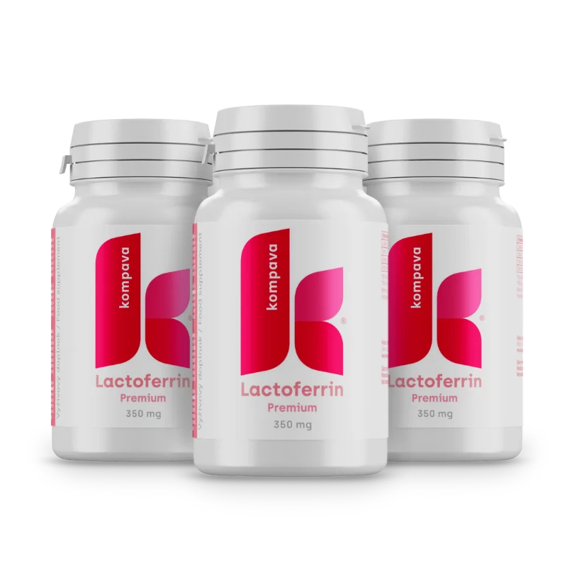 KOMPAVA Premium Lactoferrin 30 kapslí