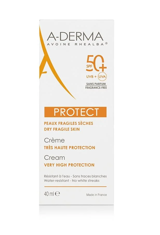 A-Derma Krém SPF50+ opalovací krém 40 ml
