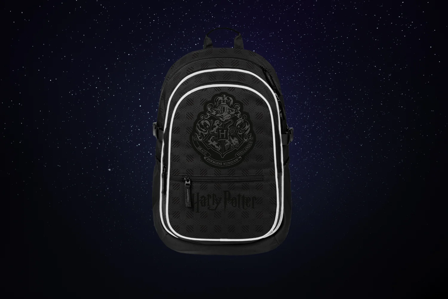 Baagl SET 3 Core Harry Potter Bradavice černý: batoh, penál, sáček