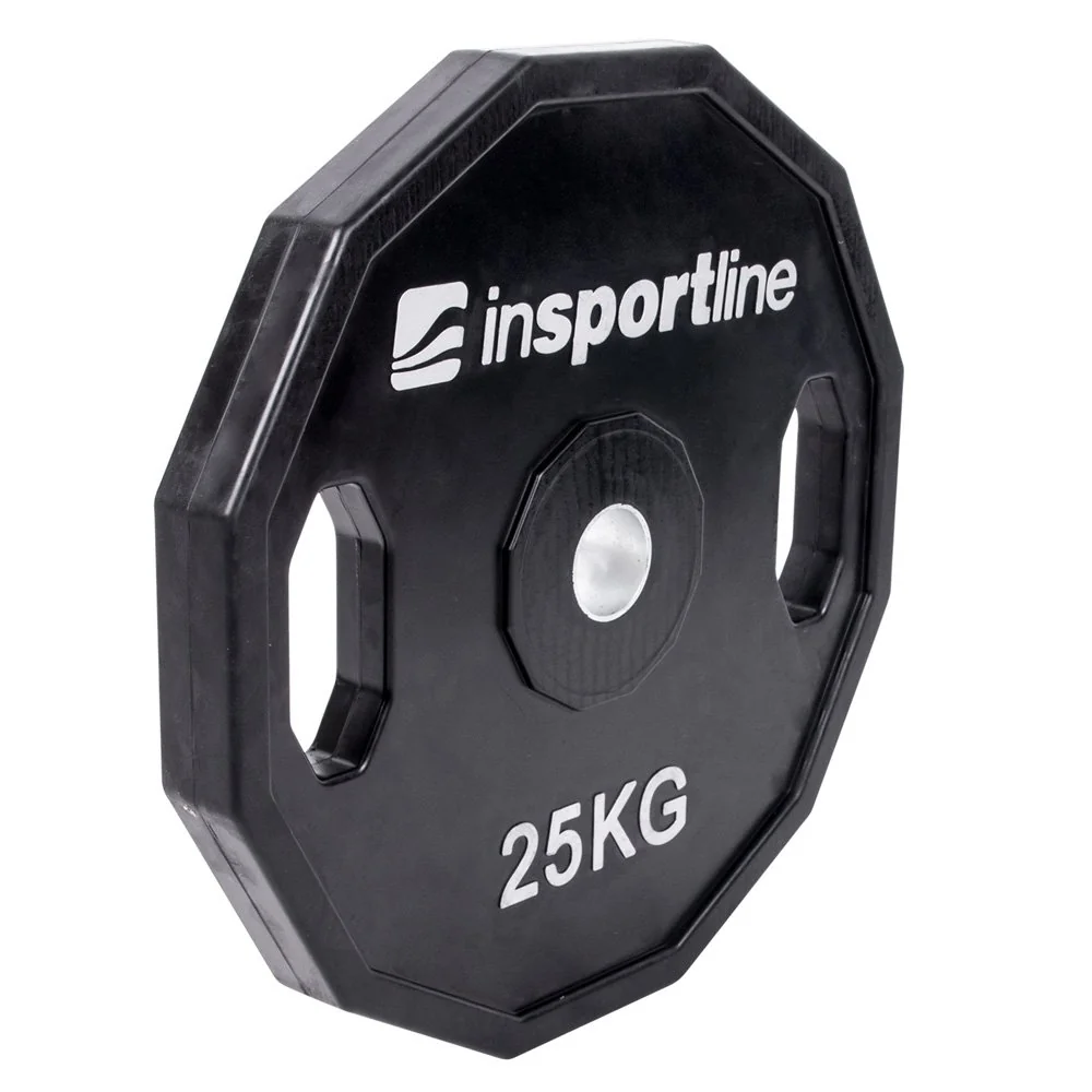 inSPORTline Pogumovaný kotouč  Ruberton 25 kg 30 mm