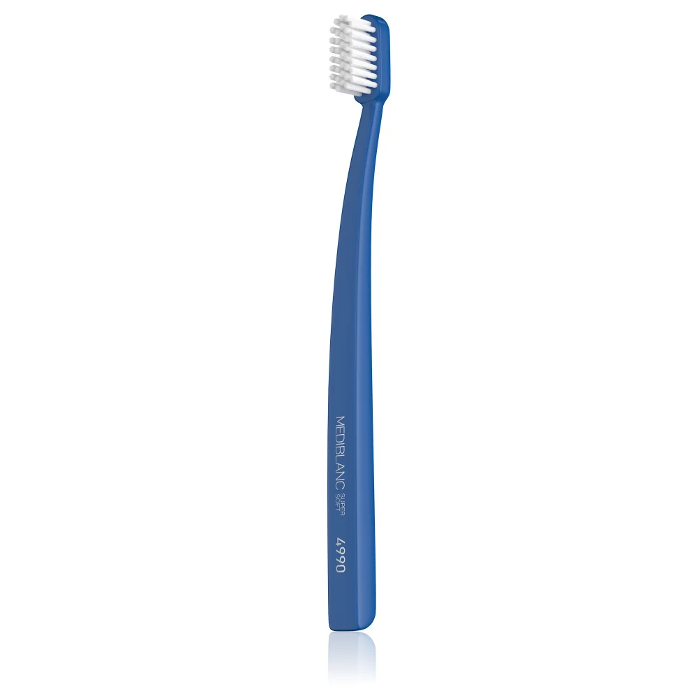 MEDIBLANC Zubní kartáček Super Soft 2 ks růžová + modrá