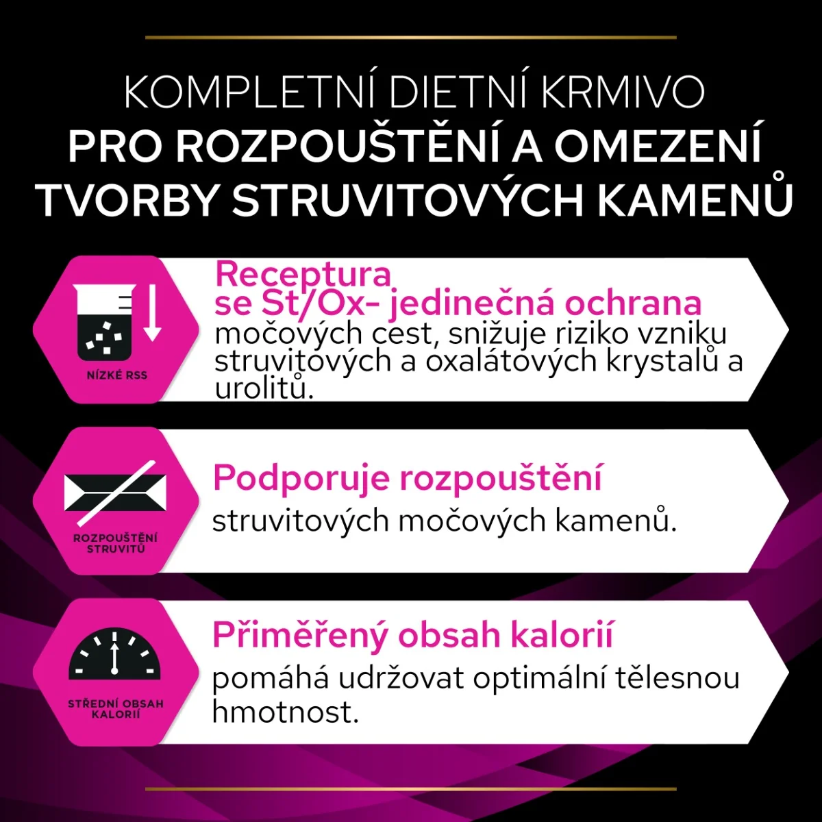 Purina Pro Plan Veterinární diety UR Urinary kapsičky pro kočky losos 10x85 g