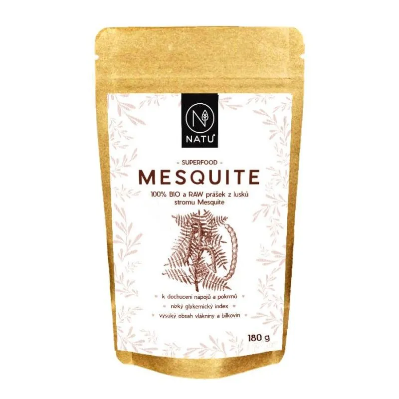 NATU Mesquite BIO prášek 180 g