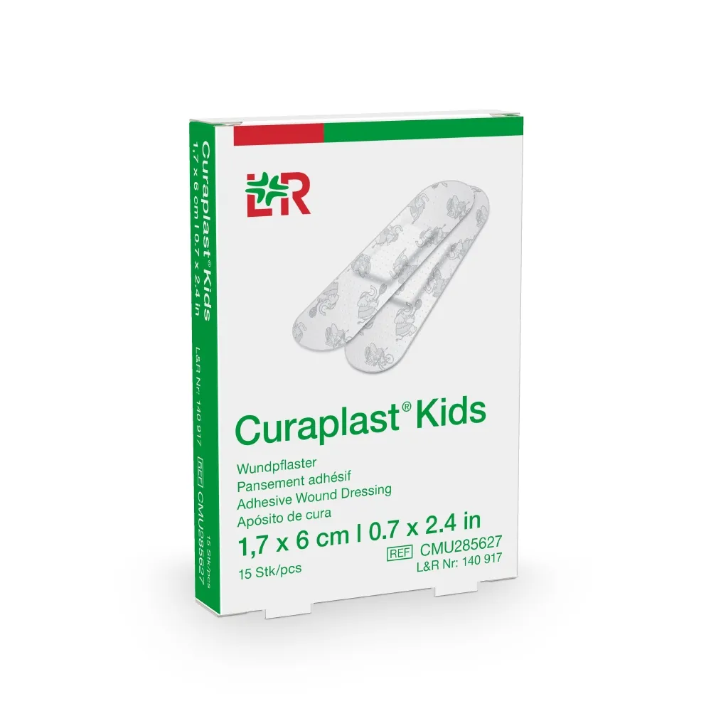 Curaplast Kids náplasti sterilní 1,7 x 6 cm 15 ks