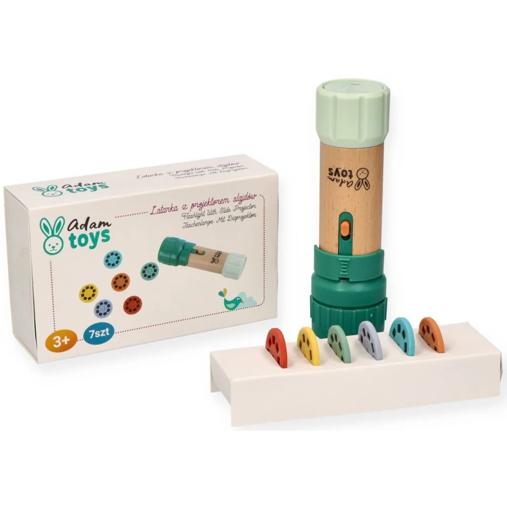 Adam Toys Svítilna s diaprojektorem obrázků pro děti