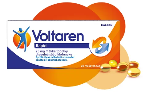 Voltaren Rapid 25 mg 20 tobolek Voltaren Rapid 25 mg 20 tobolek