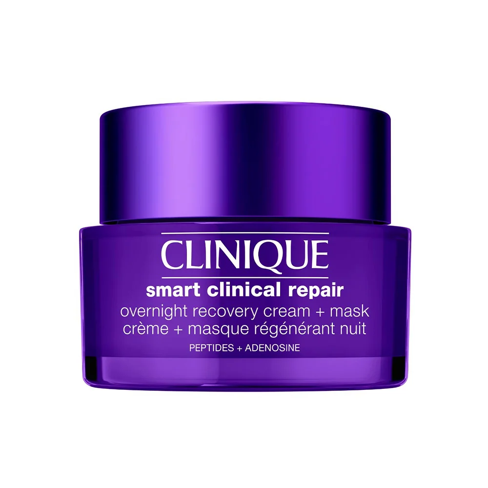 CLINIQUE Smart Clinic Repair Overnight Cream + Mask noční krém a maska na obličej 50 ml
