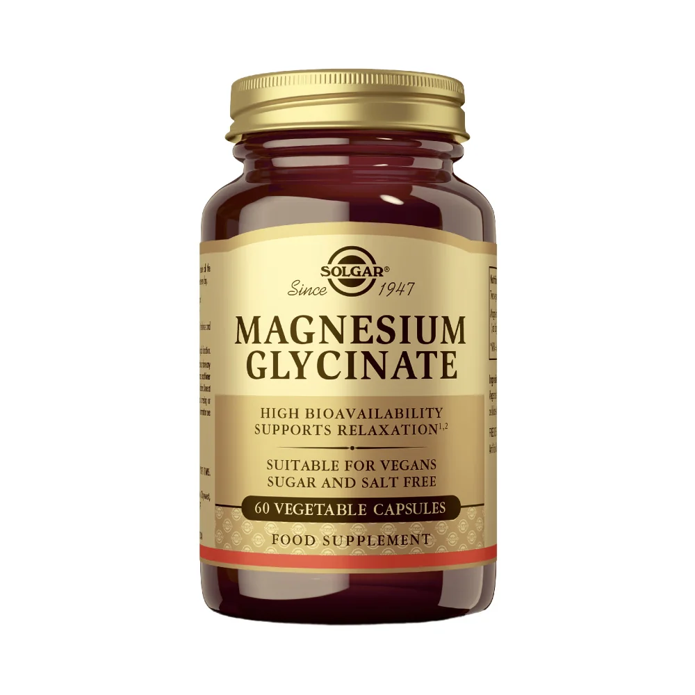 Solgar Magnesium Glycinát 60 kapslí