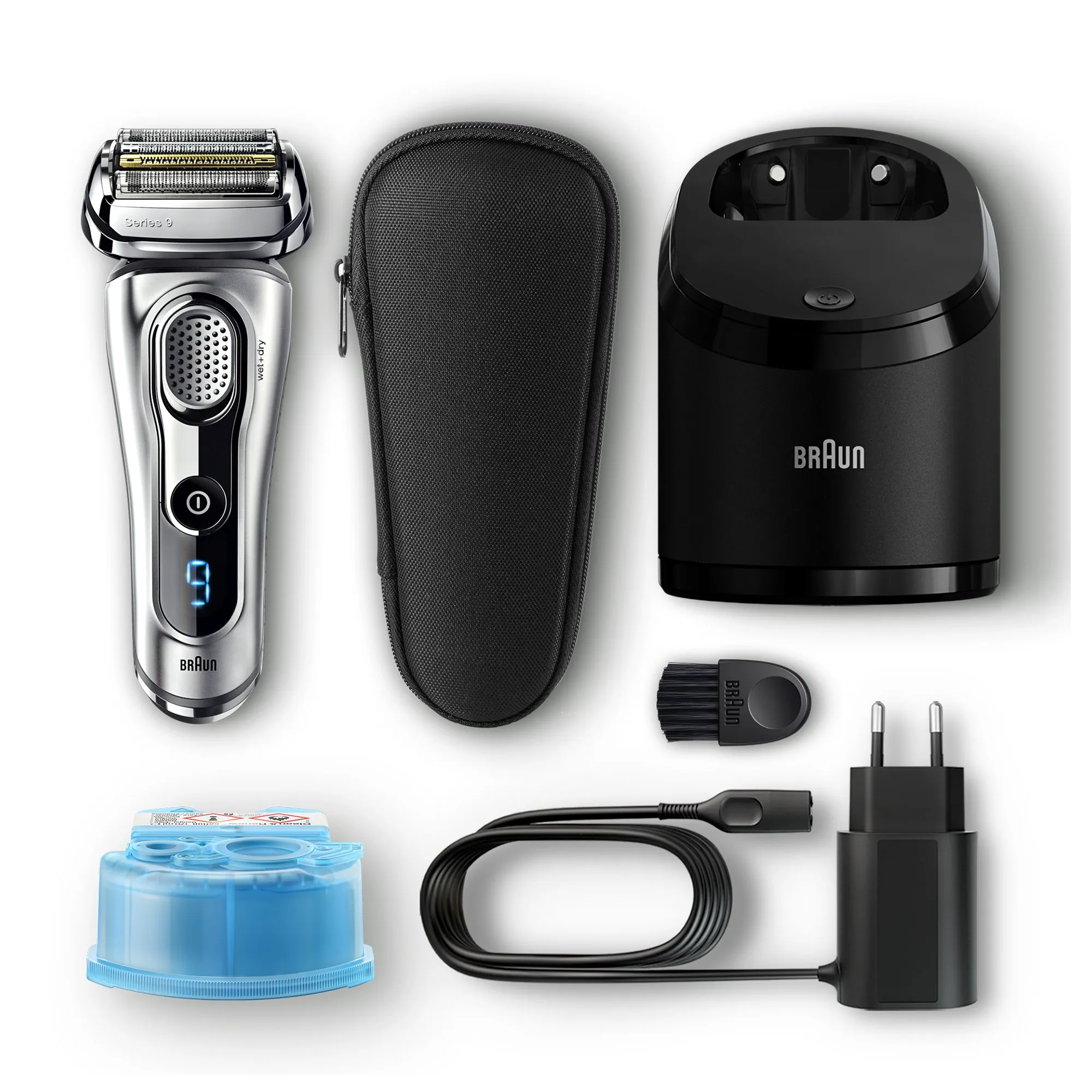 Braun Series 9 9290cc Clean&Charge Wet&Dry pánský holicí strojek