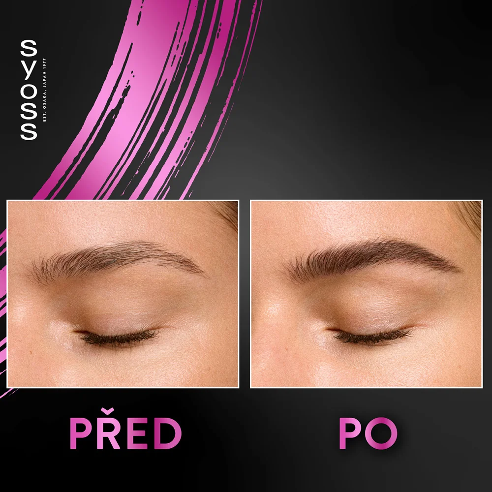 Syoss Brow Tint barva na obočí tmavě hnědá 17 ml