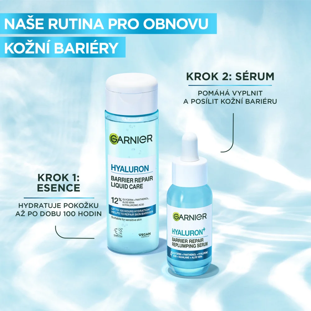 Garnier Hyaluron esence pro obnovu kožní bariéry 120 ml