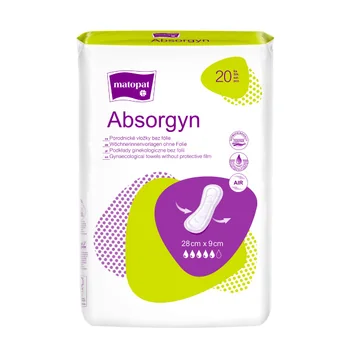 Matopat Absorgyn 28 x 9 cm porodnické vložky bez fólie 20 ks
