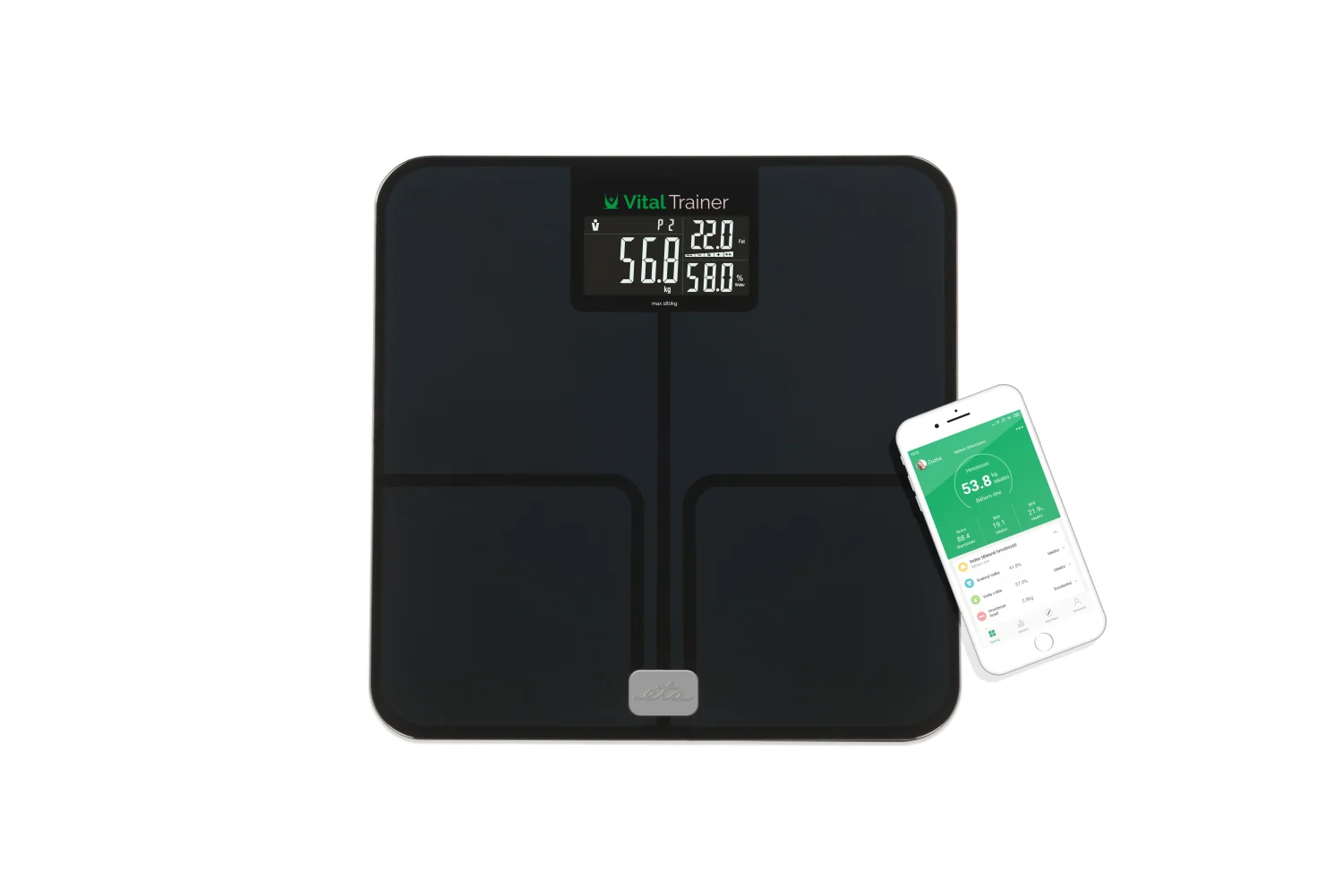 ETA Vital Trainer Osobní váha 7780 černá