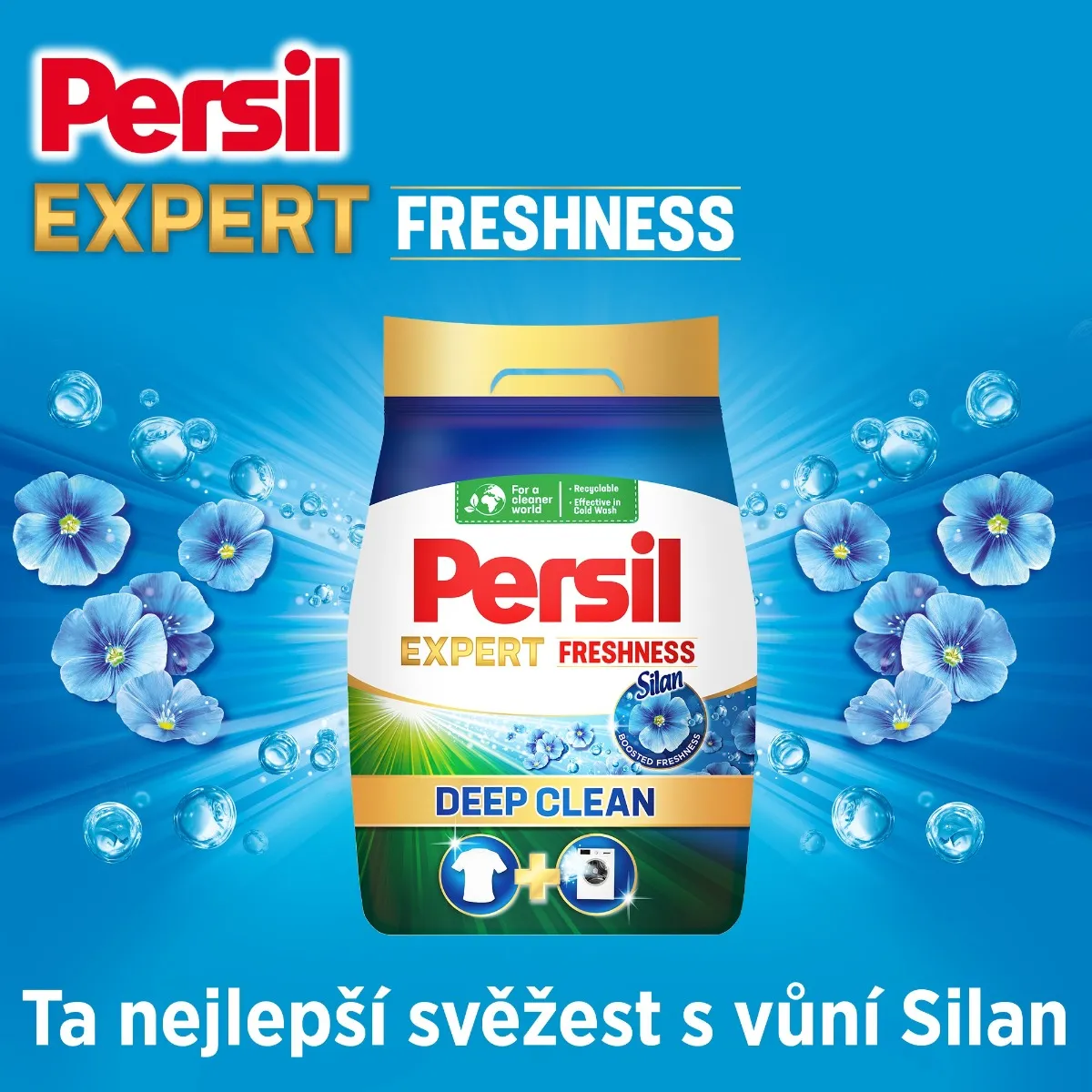 Persil Prací prášek Expert Freshness by Silan 54 dávek