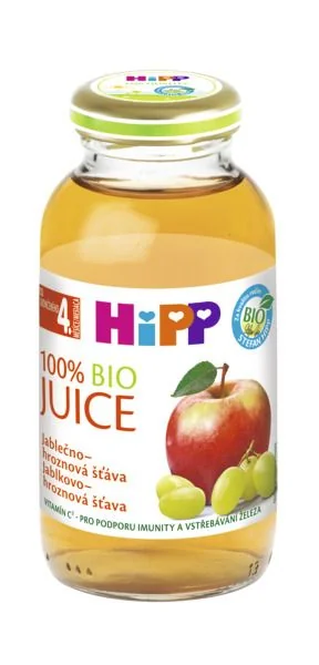 Hipp ŠŤÁVA jablečno-hroznová 200 ml