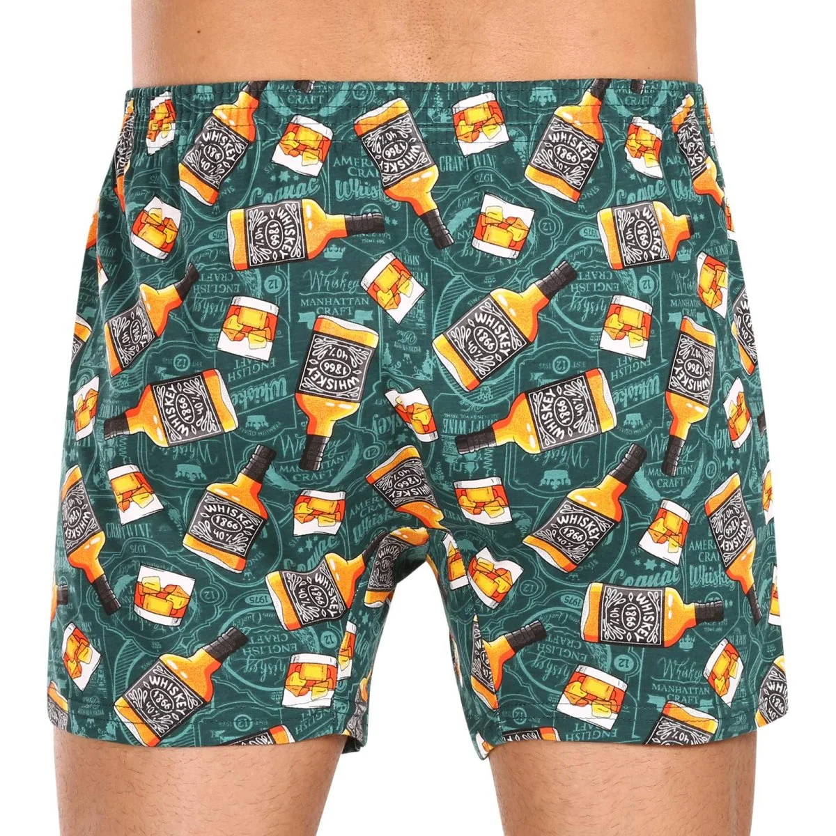 Cornette Pánské trenky Classic vícebarevné (001/146) M